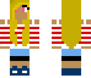 blond girl