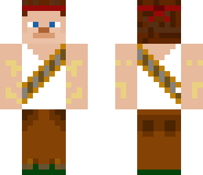 command steve with bandana