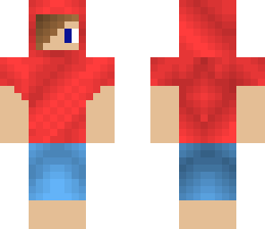 red hooded teenager