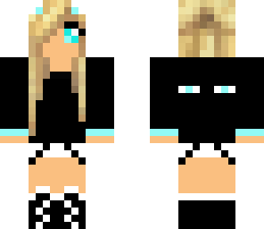 blue ender girl