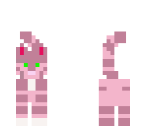 pink cat