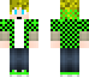 blond and gren benja