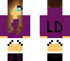 purple girl