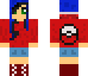 red poke girl