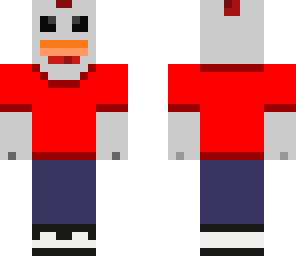 chicken in t-shirt