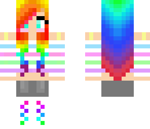 rainbow skin 