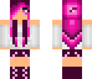 electric pink girl