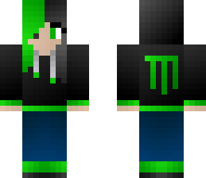 monster energy green