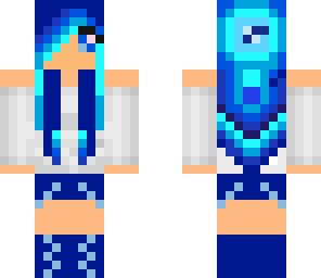 blue electric girl