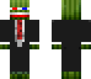 watermelon in a suit