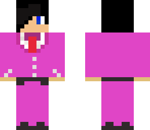 pink suit guy
