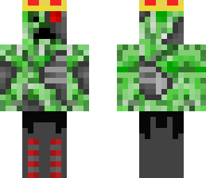 blown up creeper king