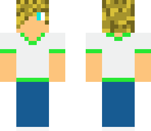 green t-shirt