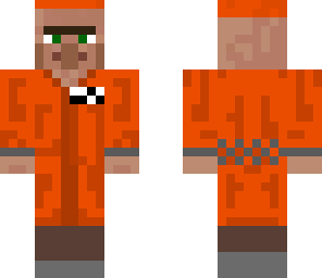 orange villager prisoner