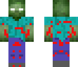 beaten up herobrine-zombie
