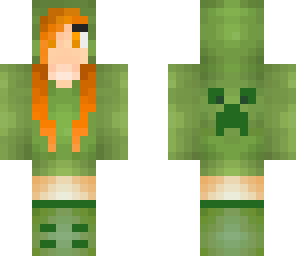 cute creeper girl
