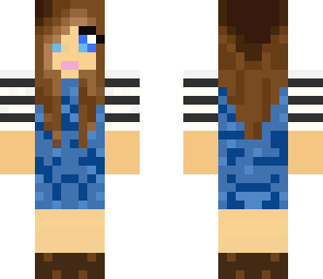little overall girl