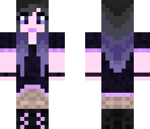 purple girl