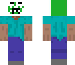 creeperstevewithamask