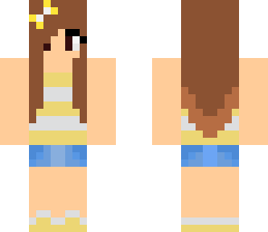 yellow sumer girl