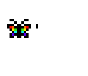 rainbow butterfly