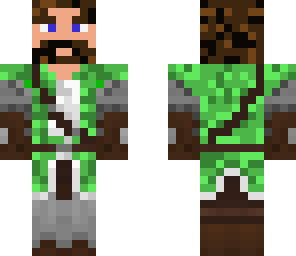minecraft lime knight
