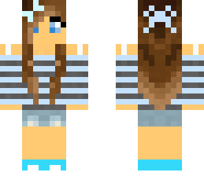 cute blue girl edited
