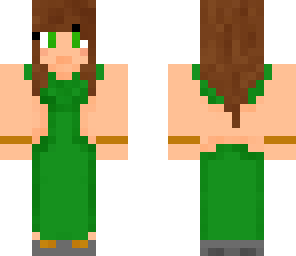 green elf girl