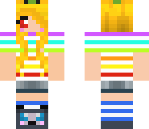 blonde girl with turtle