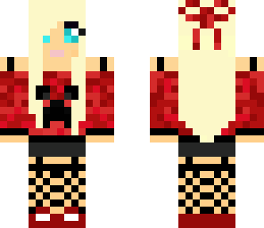red creeper girl