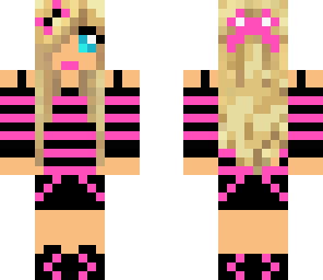 pink teen girl