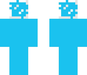 blue space man