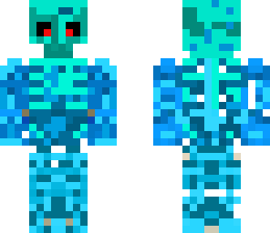 blue skeleton