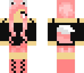 pink fox girl fixed