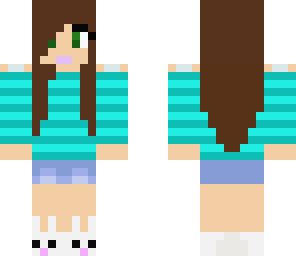 blue girl