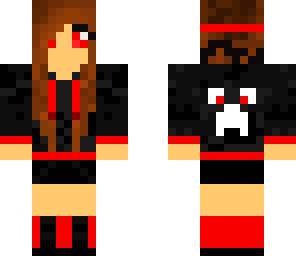 red creeper girl