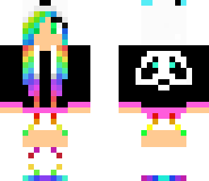 the rainbow panda