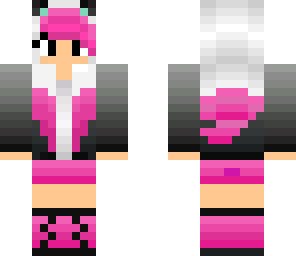 fixed pink cat girl