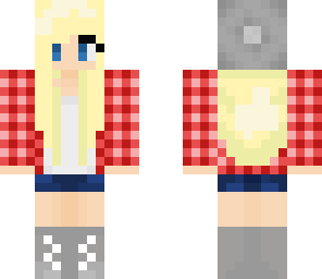 blond farmer girl