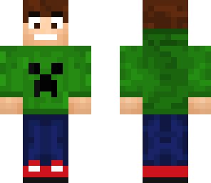 boy with creeper hoodie