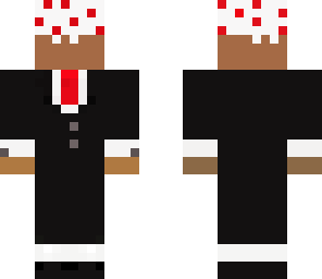 cake in a suit