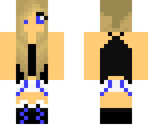 vampire girl blue