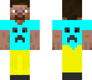steve in yellow pants