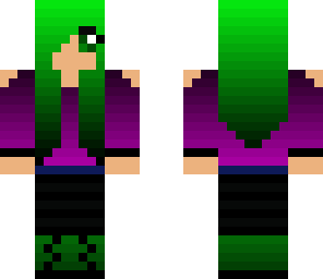 green girl