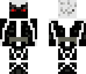 black and white