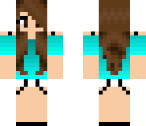 blue girl