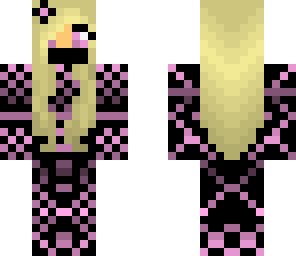 cute pink ninja girl