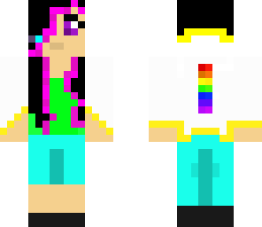 neon dj girl