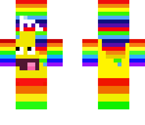 rainbow awesomeface girl