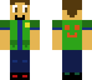 happy green boy thing
